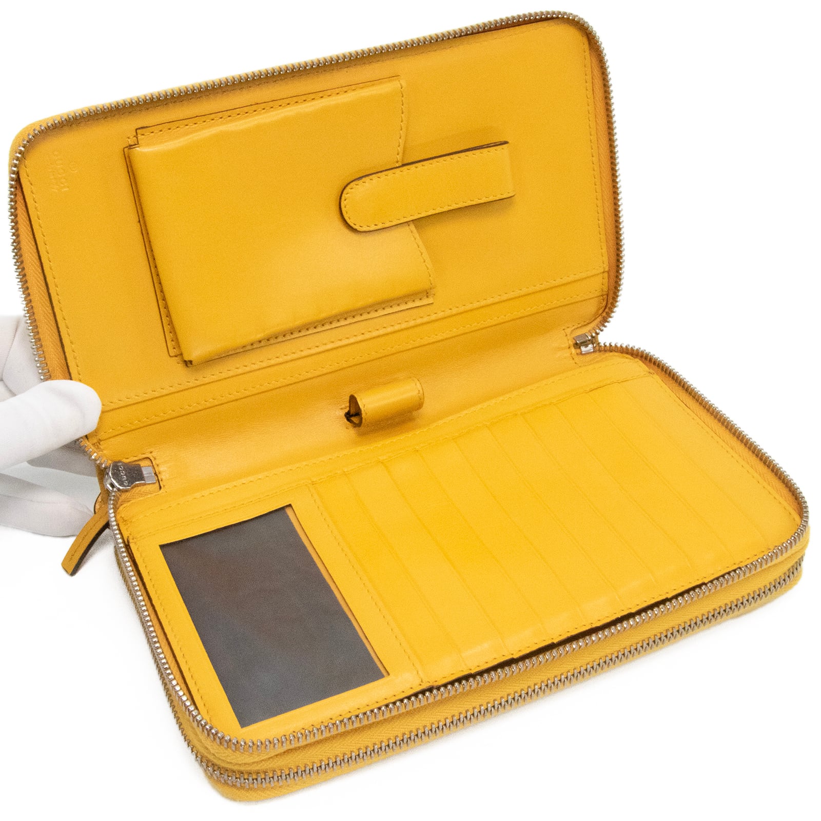 本物 送料無料 グッチ 長財布 ダブルファスナー メンズ レディース