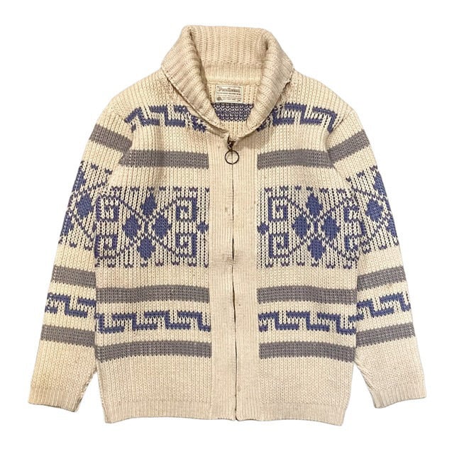 70's Pendleton Cowichan Sweater M / ペンドルトン カウチンセーター ニット フルジップ 古着 ヴィンテージ |  WhiteHeadEagle