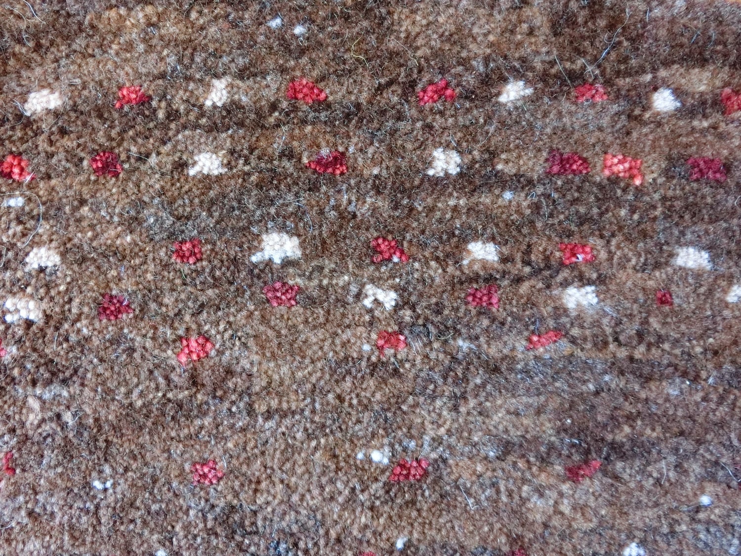 ペルシャ産 手織りギャッベ【座布団サイズ】A10 | Heris Carpet ヘリス