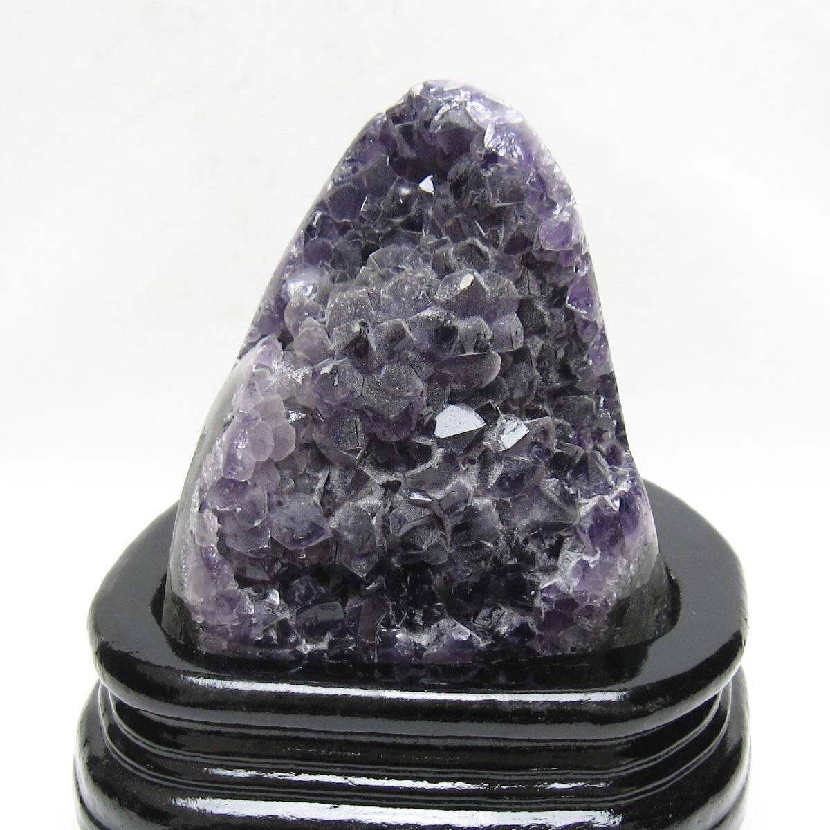 アメジスト クラスター ウルグアイ産 アメジスト 原石 amethyst 台座付属 一点物 182-8834