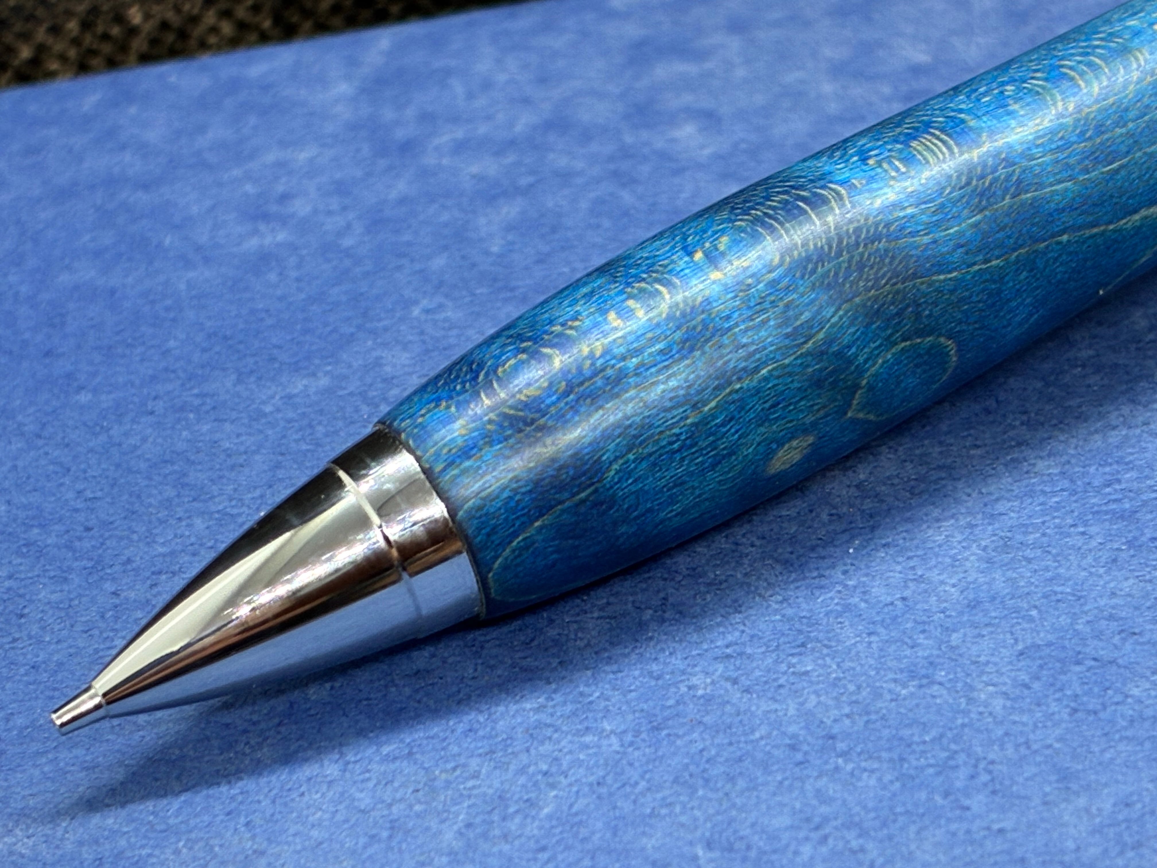 メープルスタビライズドウッド 加藤金属シャープペン0.5mm | 工房 聖