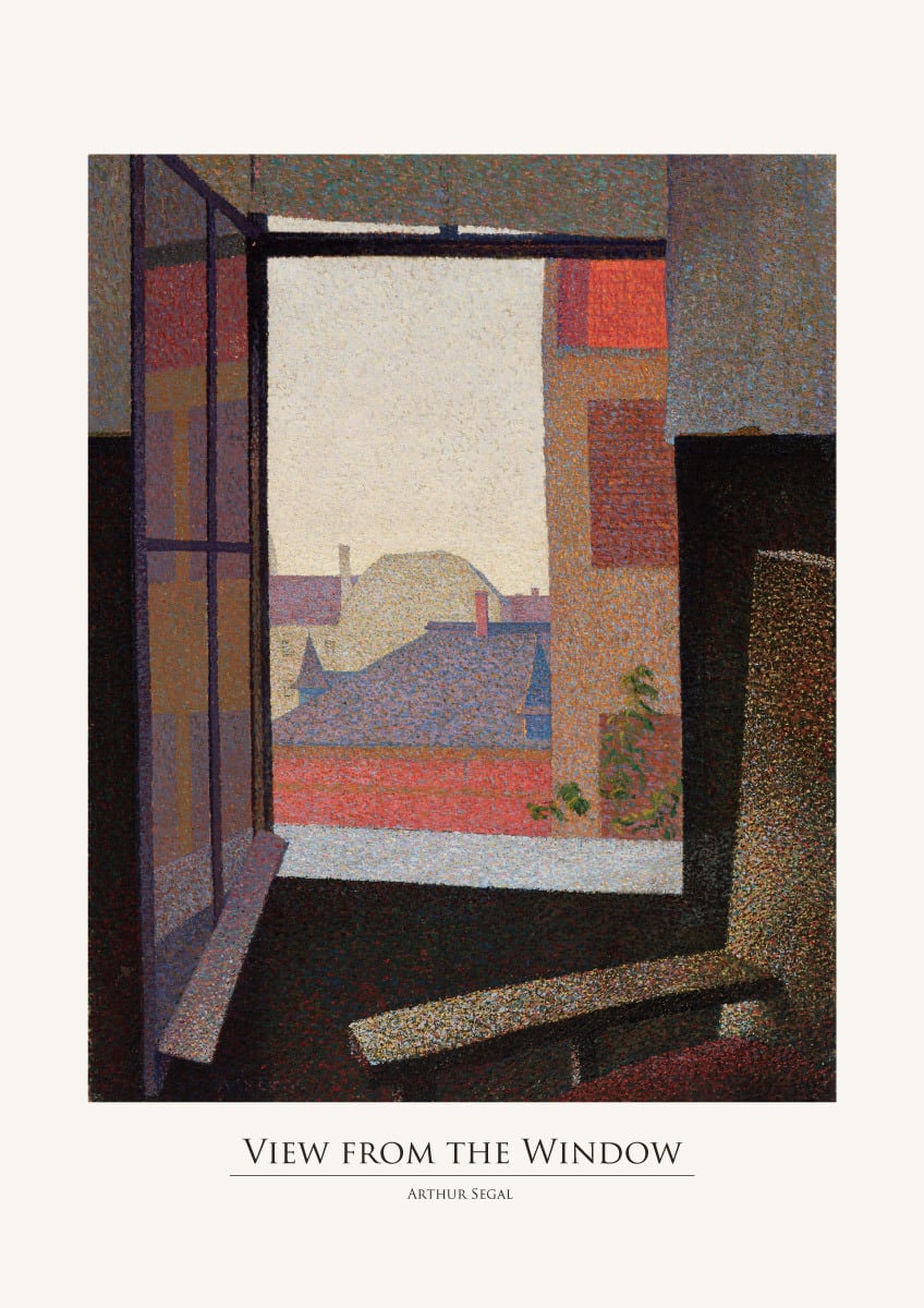 アーサー・シーガル View from the Window アートポスター 風景画 名画