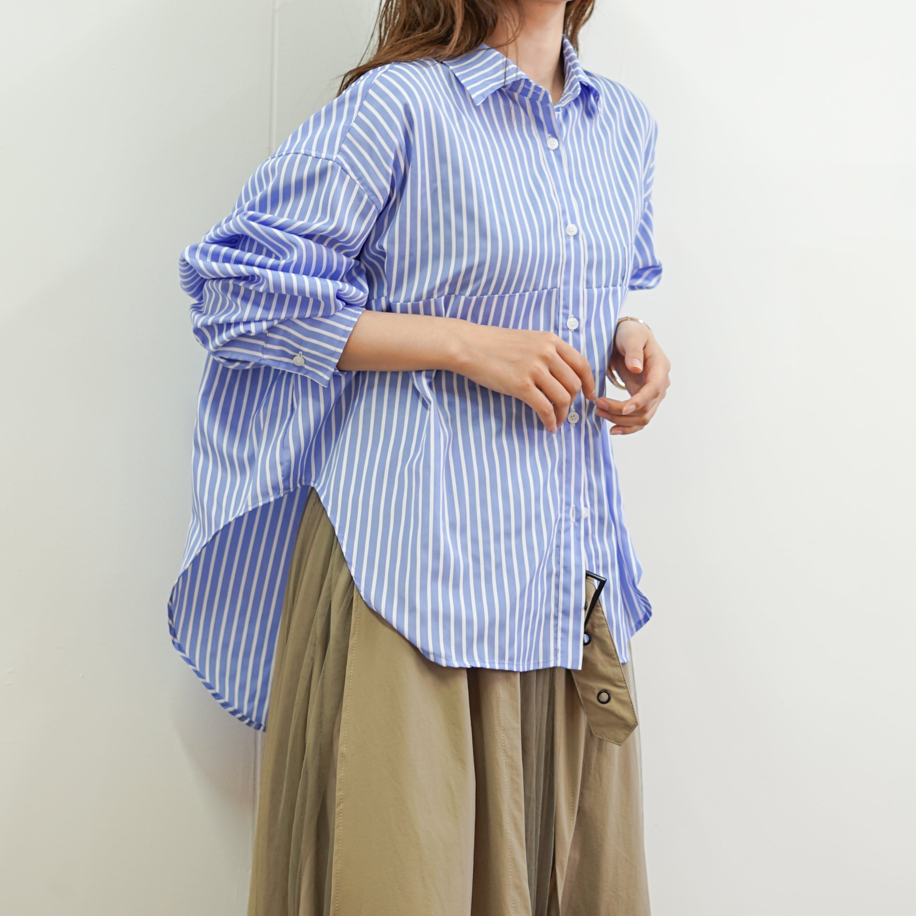 ポケットデザインシャツ