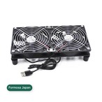 Formosa Japan ルーター モデム HUE SYNC ゲーム機 冷却ファン デュオ IF-FANDBK