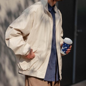 ビッグシルエット薄手ブルゾン　MT0190001