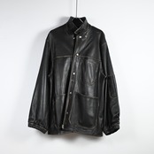 【店頭販売限定】barbell object / leather coverall size1 ,2完売