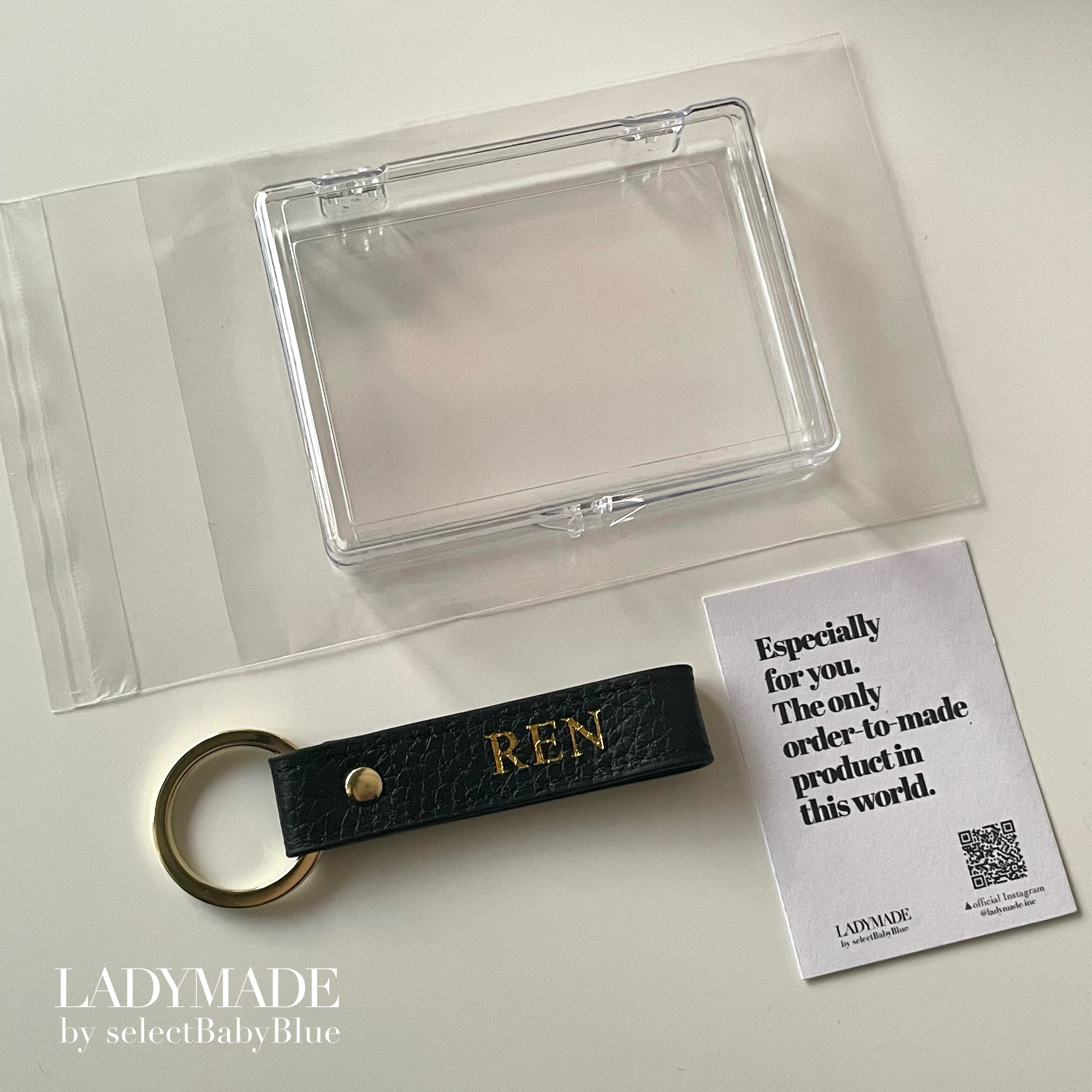 18color- 刻印レザーチャーム | LADYMADE