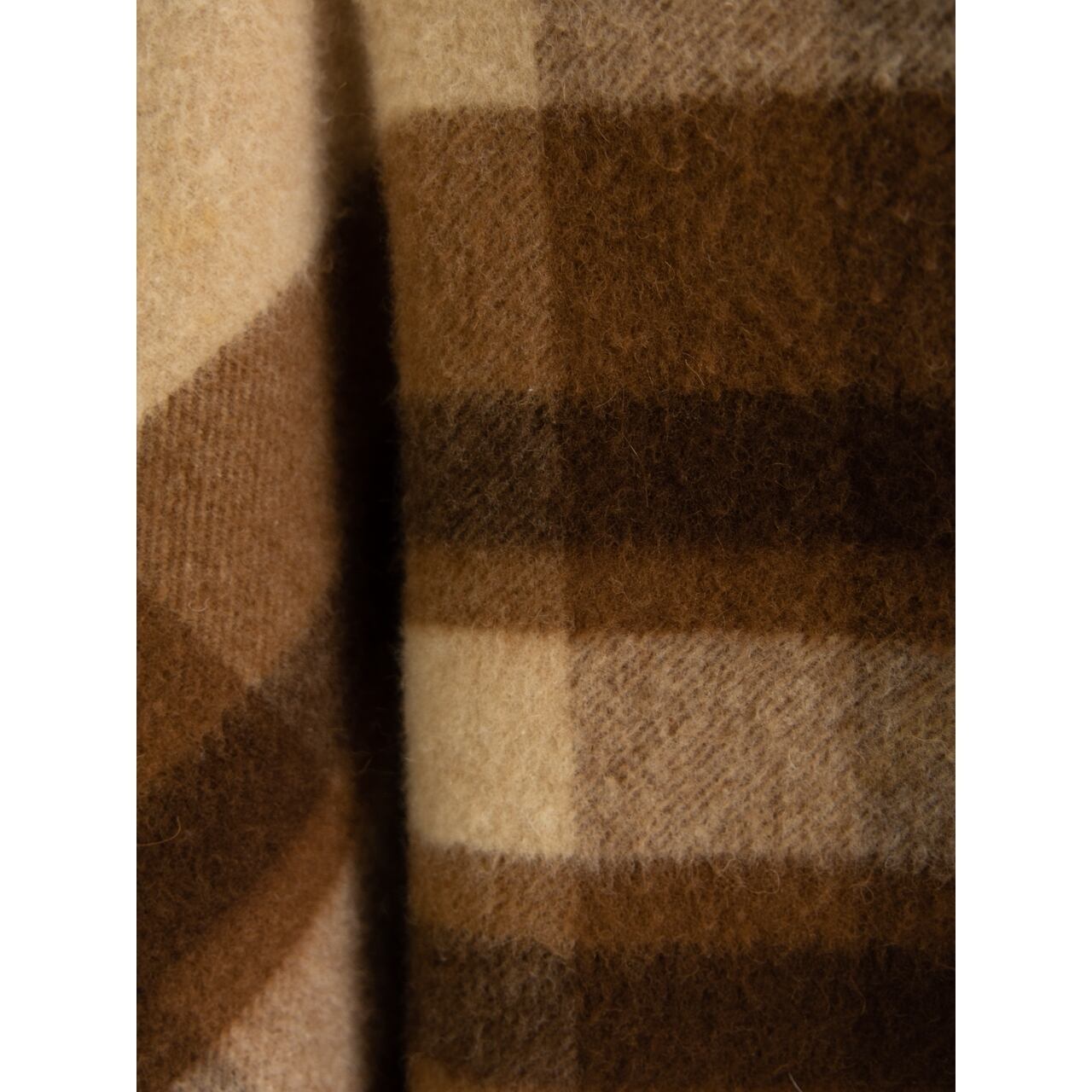 Haussmann】Cashmere-Lambswool Check Blanket(カシミヤラムズウール Haussmann】Cashmere-Lambswool Check Blanket(カシミヤラムズウール