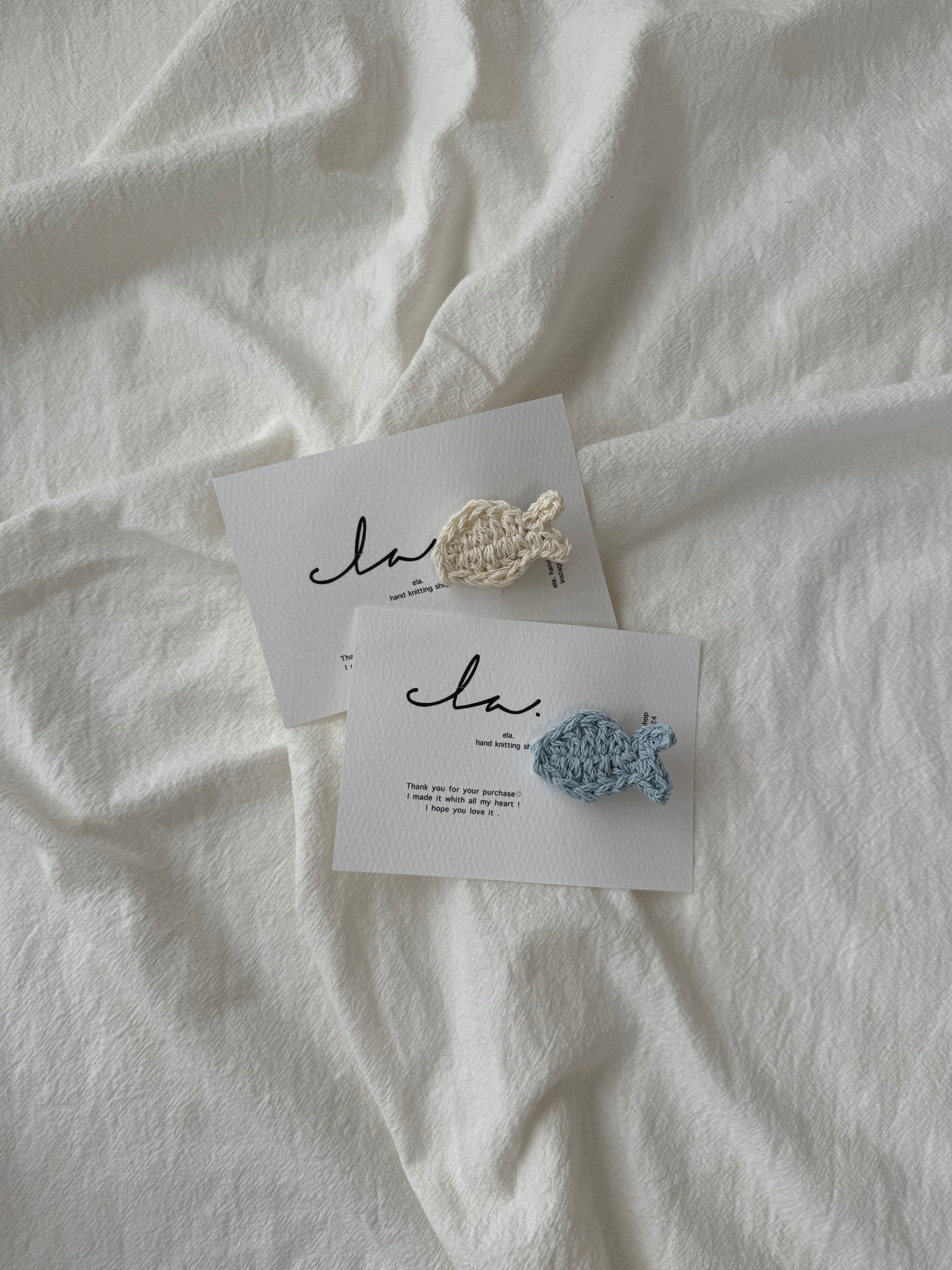 おさかなのヘアクリップ