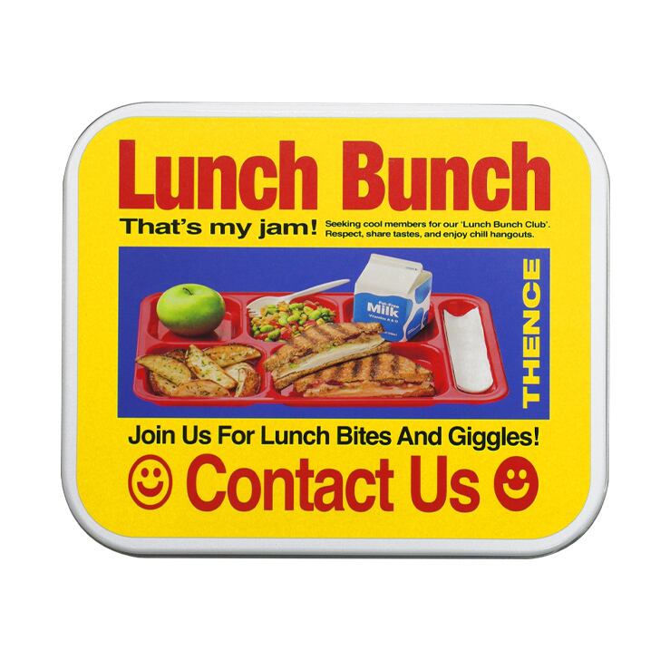 Lunch」小物入れ缶ケース | THENCE