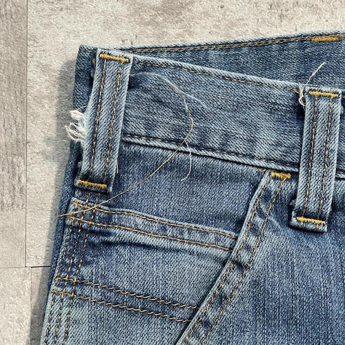 20s メキシコ製 デニム ダブルニー Carhartt 38×36 詳細写真12