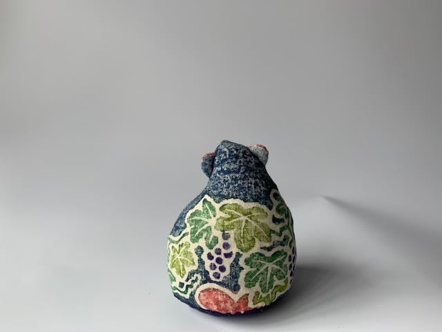 申（さる） 干支 木版手染めぬいぐるみ | 真工藝 （真工芸）