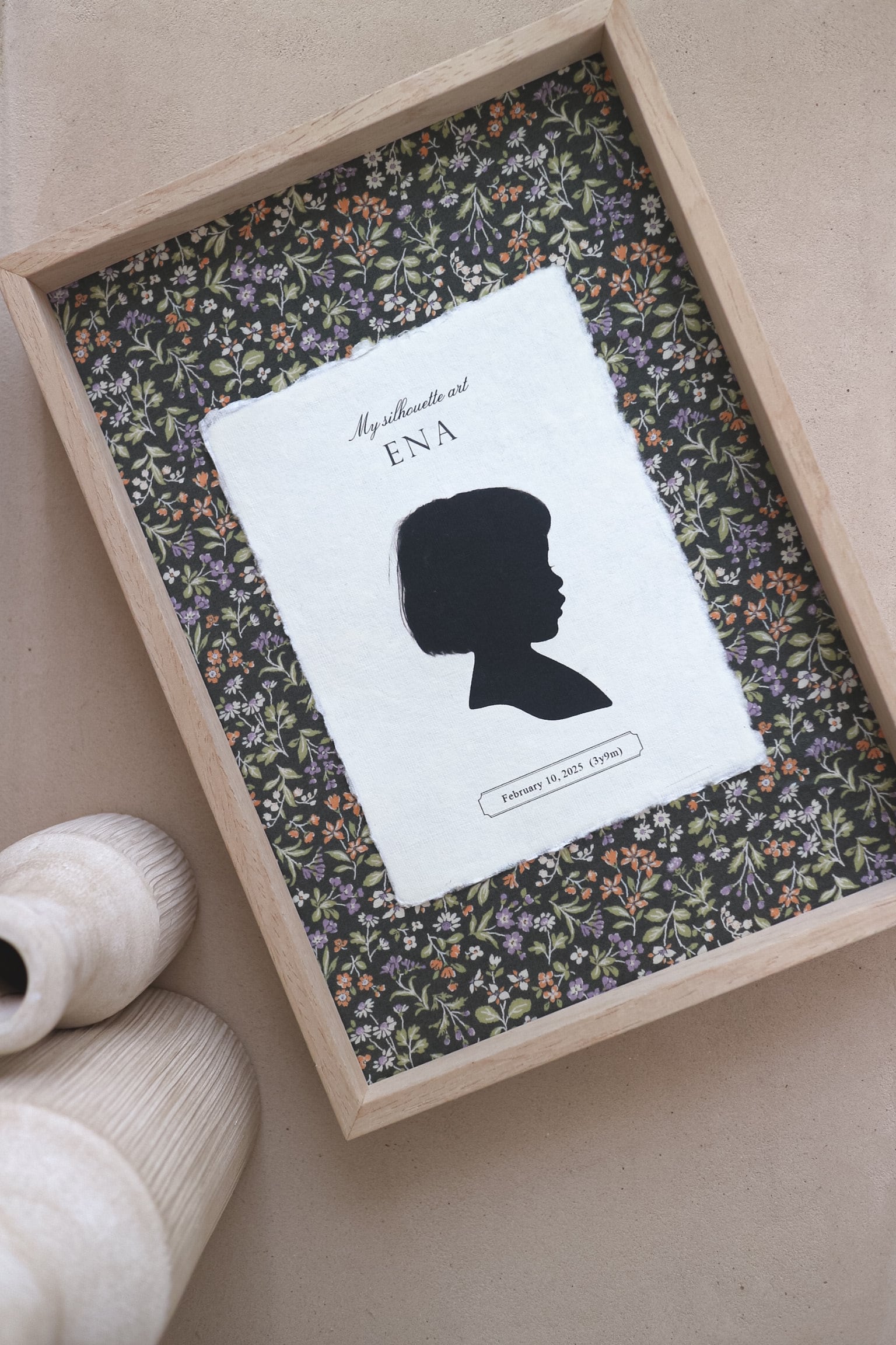 ファーストカットアート first haircut art【ファーストカット／シルエットアート】 | 1er.n