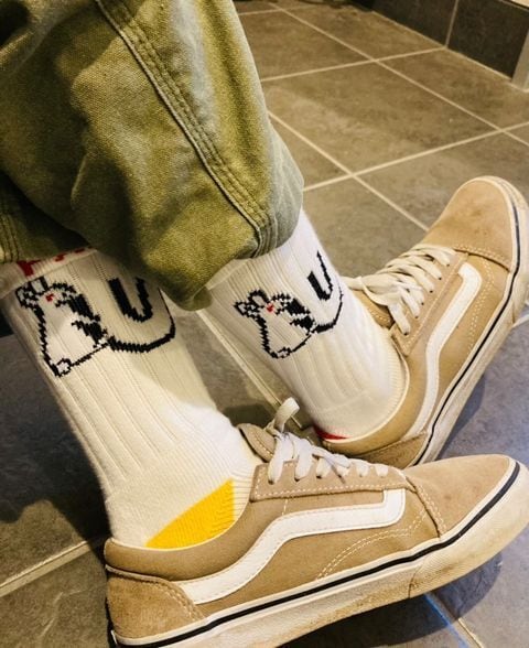 ching & co.×#FR2 [刺繍Socks] | ching & co.（チンアンドコー