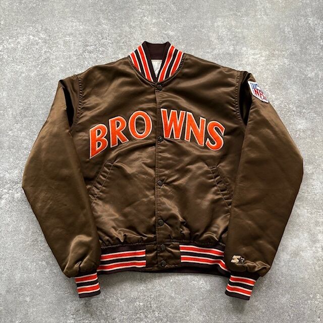 NFL スタジャン STARTER】NFL スターター 80s USA製 サテンスタジャン ビンテージ