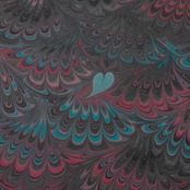 リバーシブル半幅帯 ❤︎［midnight romance］花火柄×花火崩し柄