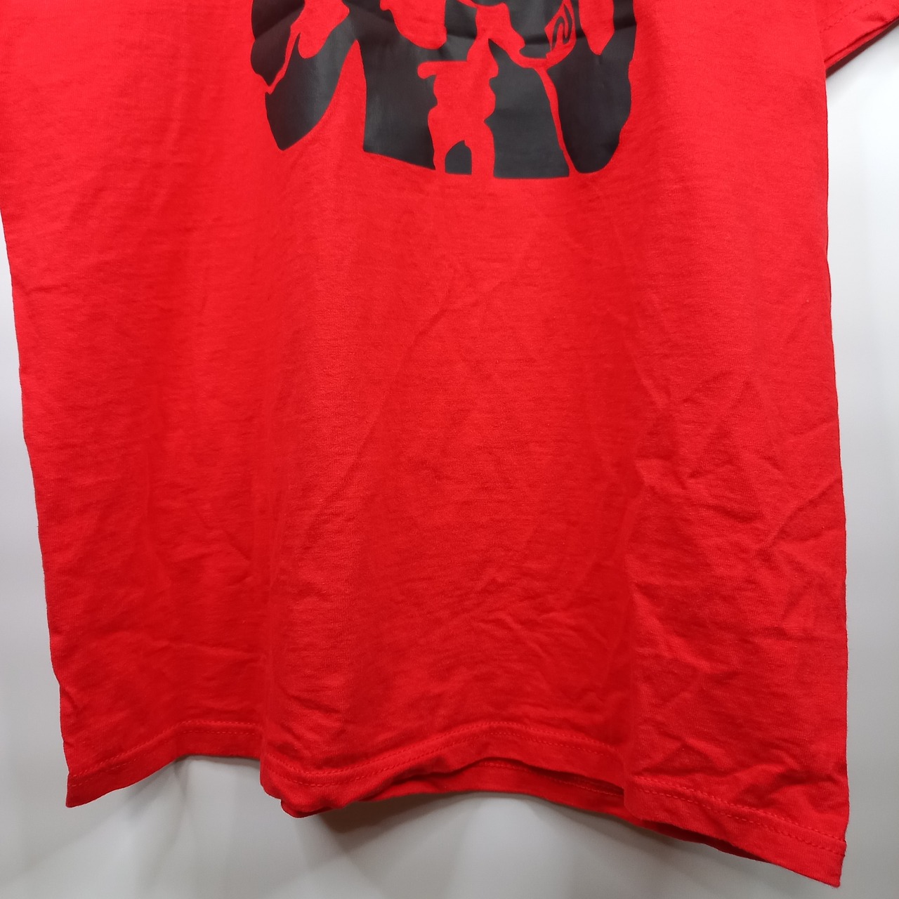 90s　フルーツオブザルーム　半袖　プリントTシャツ　モハメド・アリ　レッド　L