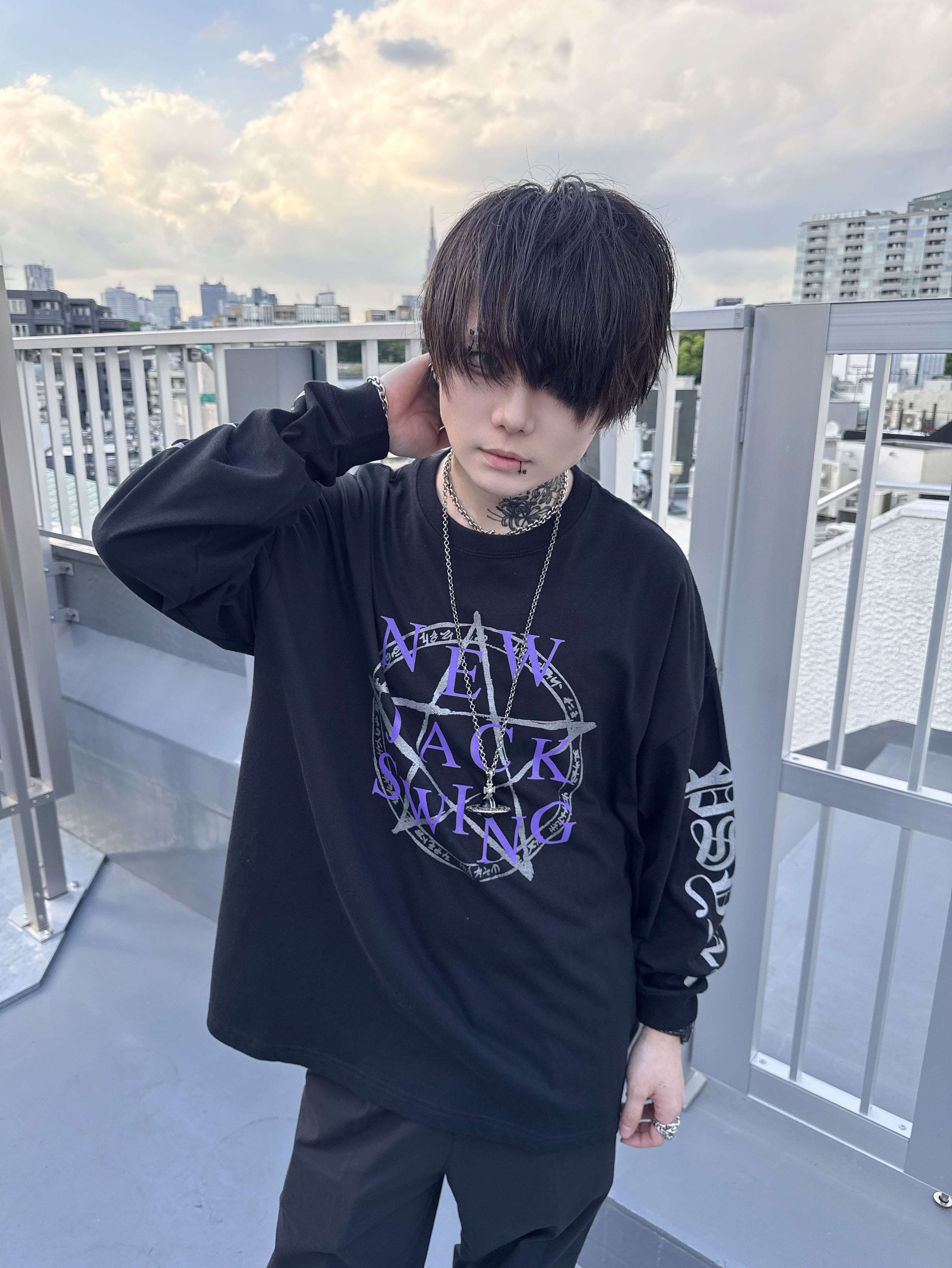 PSYNYXX マジックサークルロンT サブカル サブジラ 地雷 ストリート