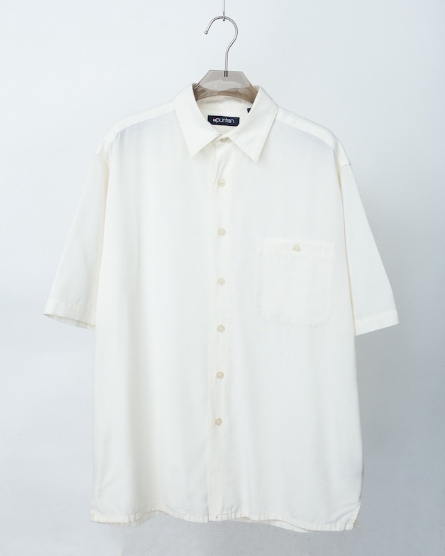 "Puritan" rayon blend short sleeve shirt