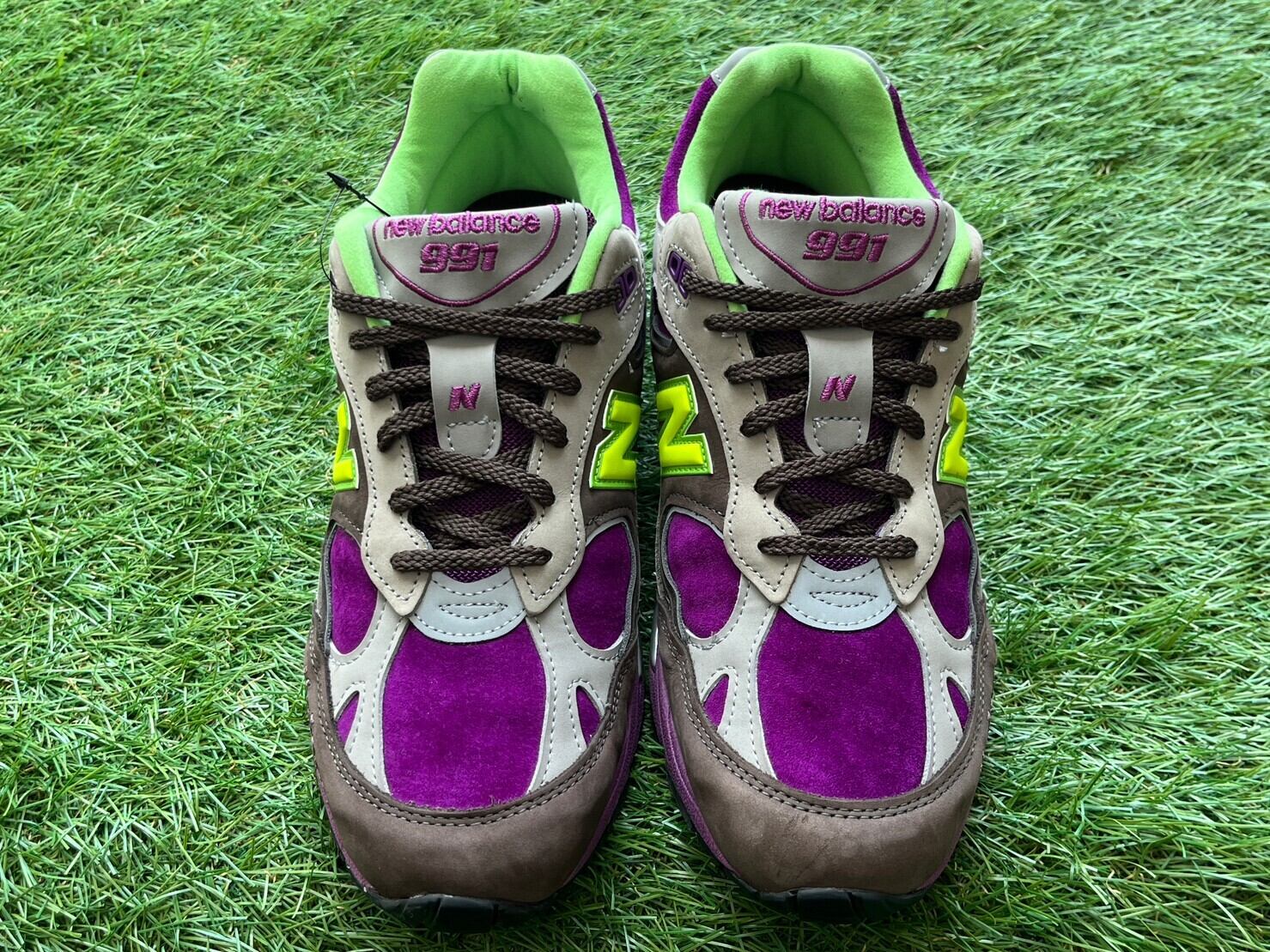 均一SALE‼ NEW BALANCE × STRAY RATS 991 MADE IN ENGLAND PURPLE 