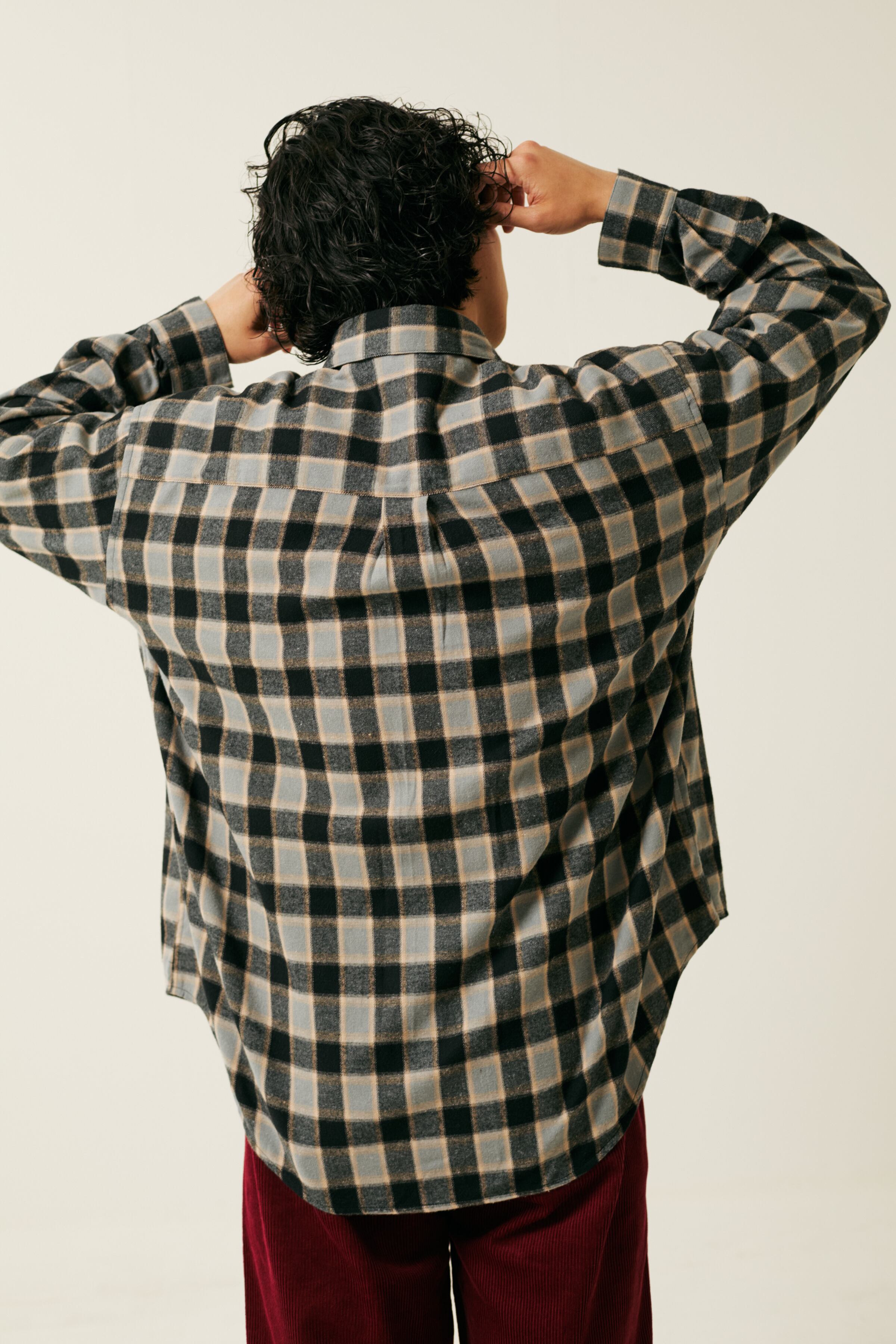 FLANNEL CHECK SHIRTS (2colors) | NNBF