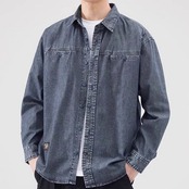 レトロデニム カジュアルジャケット af0067