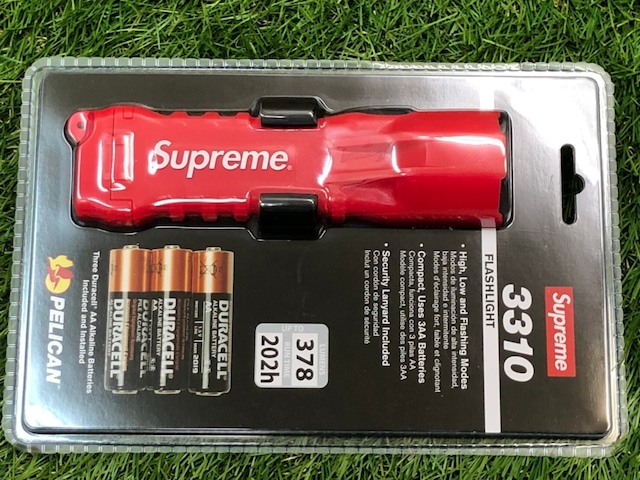 30％OFF Supreme 19SS PELICAN 3310PL FLASHLIGHT RED 30JG7839