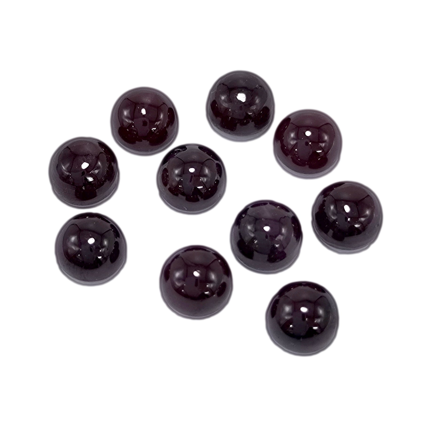 スターガーネット ルース AAA 5×5mm 10個セット｜1月誕生石 インド産