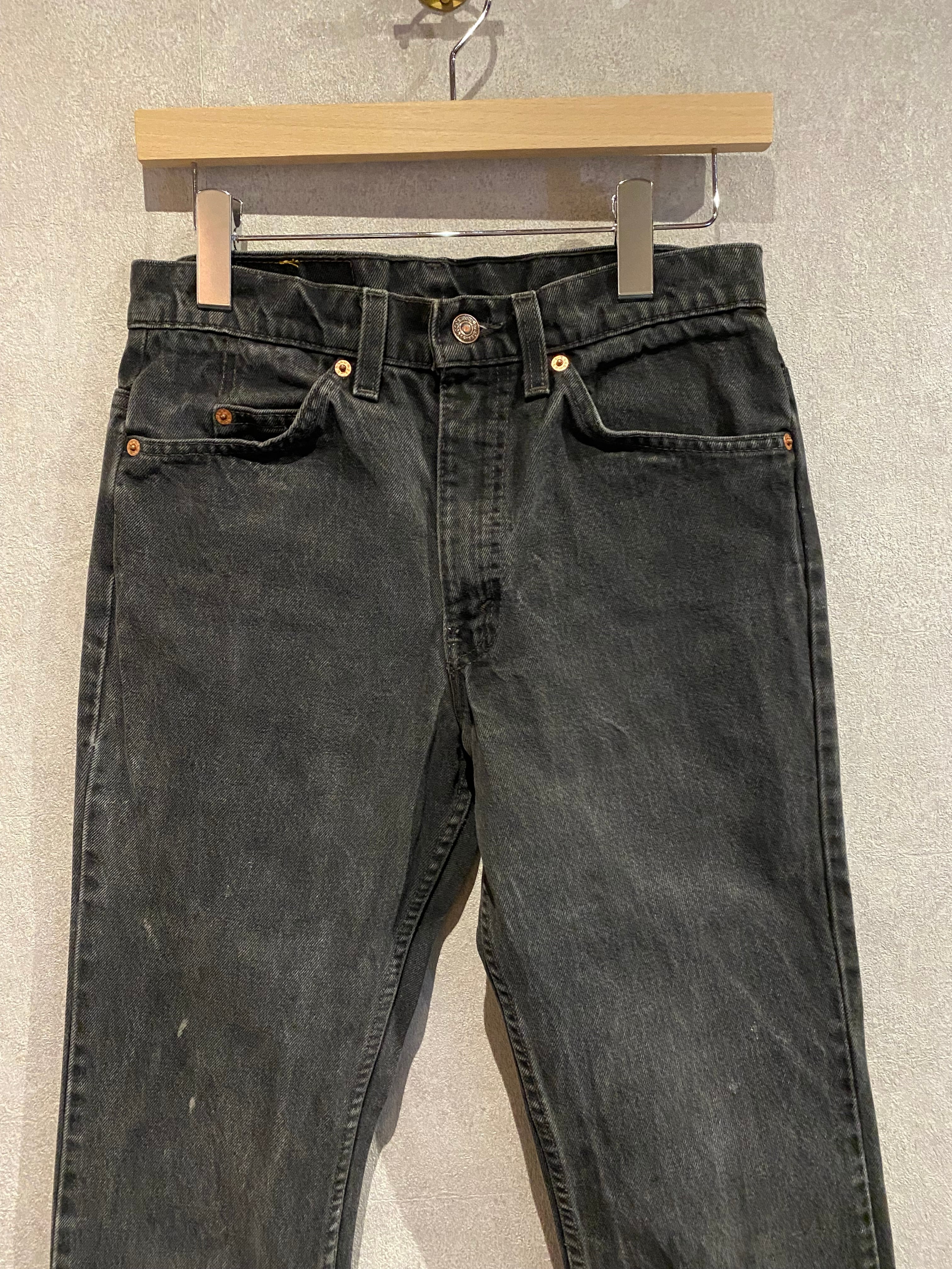 90's USA製 Levi's 517 Black Denim （W31 L34） | CALM