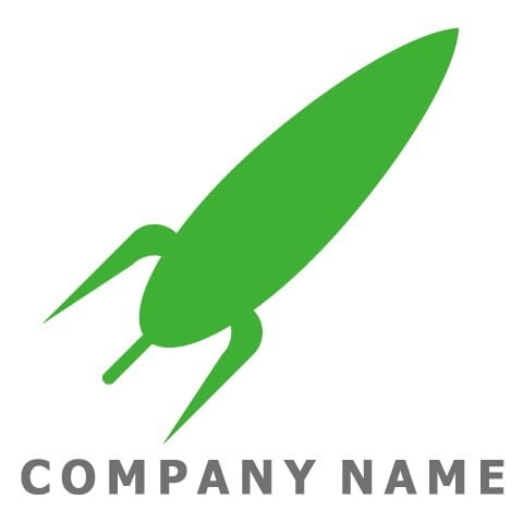 ロケットイメージ ロゴデザイン ロゴラボ