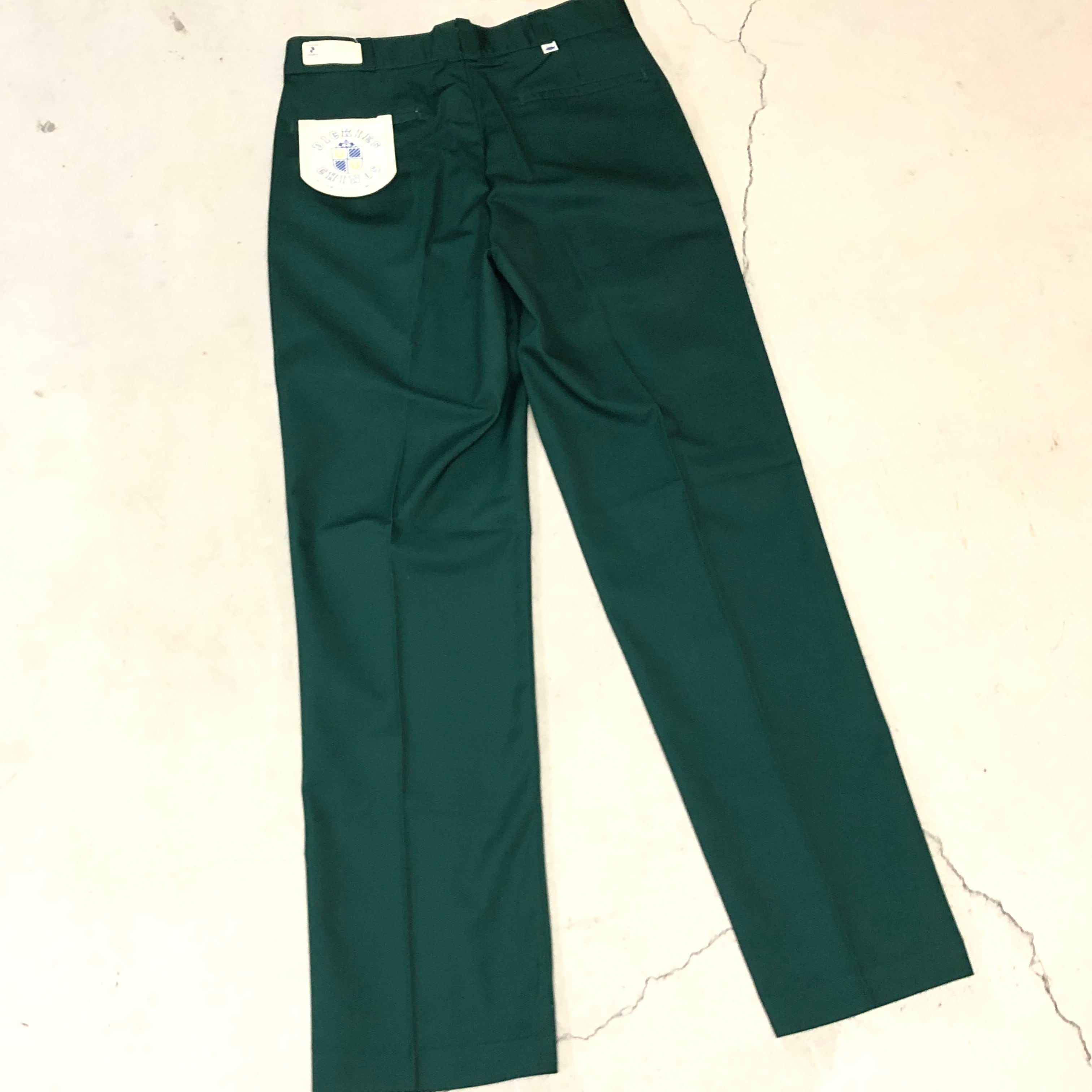 チビタグ 80s Dickies Chino 31 グリーン チノパン デッド 1980'S DICKIES CHINOS GREEN W31 L32 