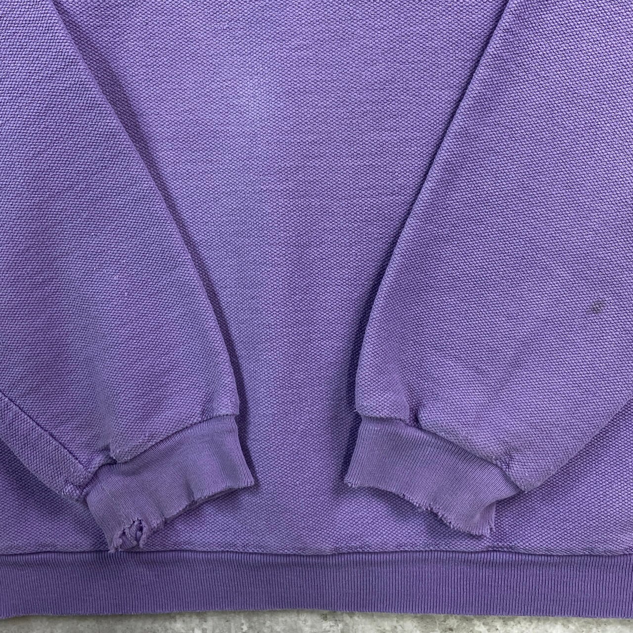 90年代 USA製 LANDS'END ランズエンド 鹿の子スウェットシャツ