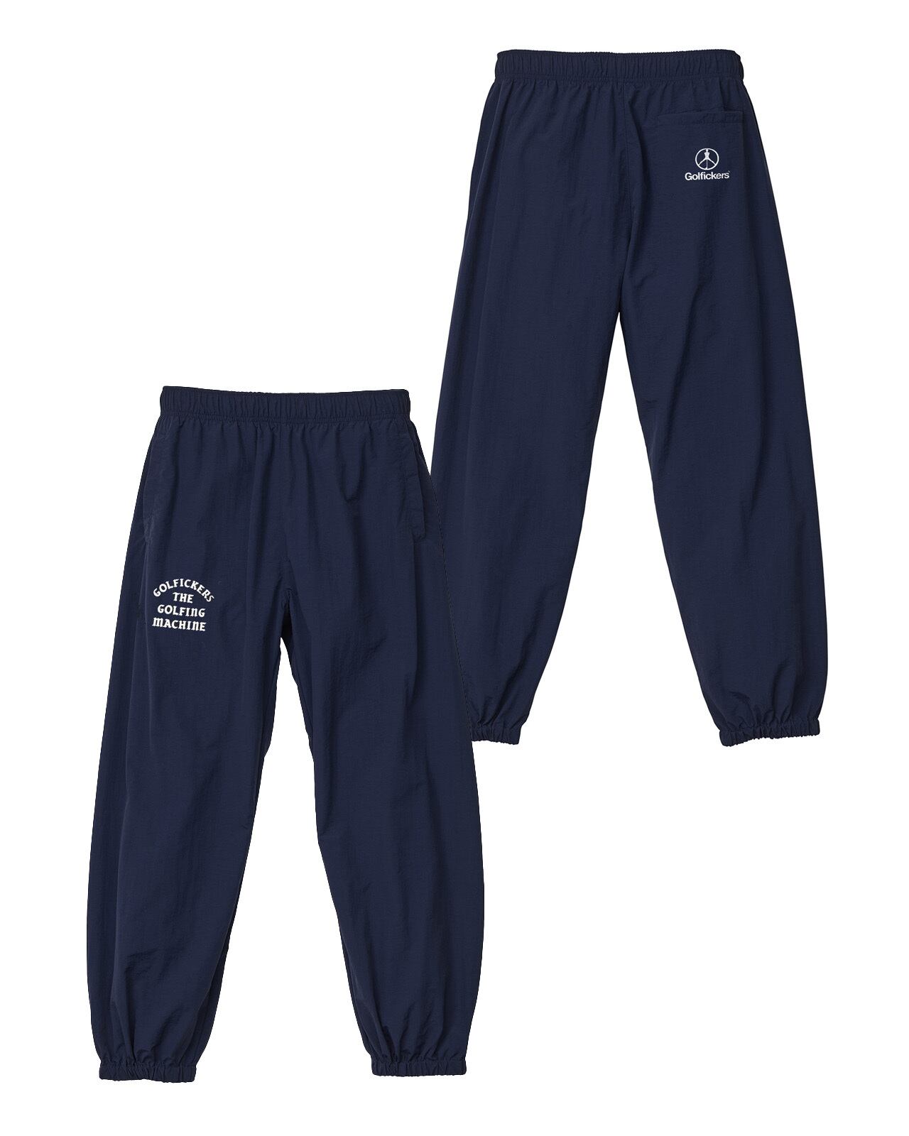 HOLE 531] Nylon Training Pants -Navy- | Golfickers