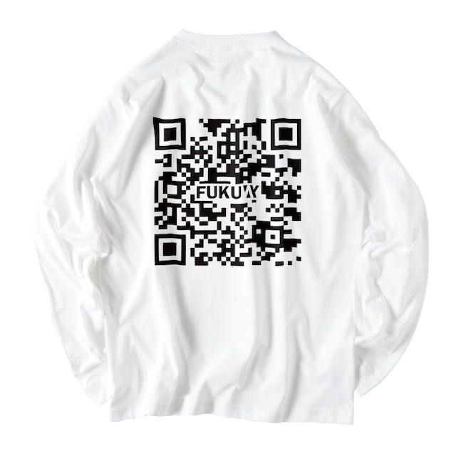 【Kazuki 着用商品】QR code L/S TEE