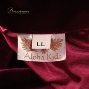 フラダンス 衣装 Aloha Kids アロハキッズ ワンピース ドレス ピンク系 パープル系 マゼンタカラー ベロア生地 無地 シンプル ハワイアン アロハ フラ ダンス レッスン 練習 フリル キャミソールドレス 光沢感 高級感 フレアスカート 華やか 鮮やか かわいい おしゃれ 上品 大人っぽい