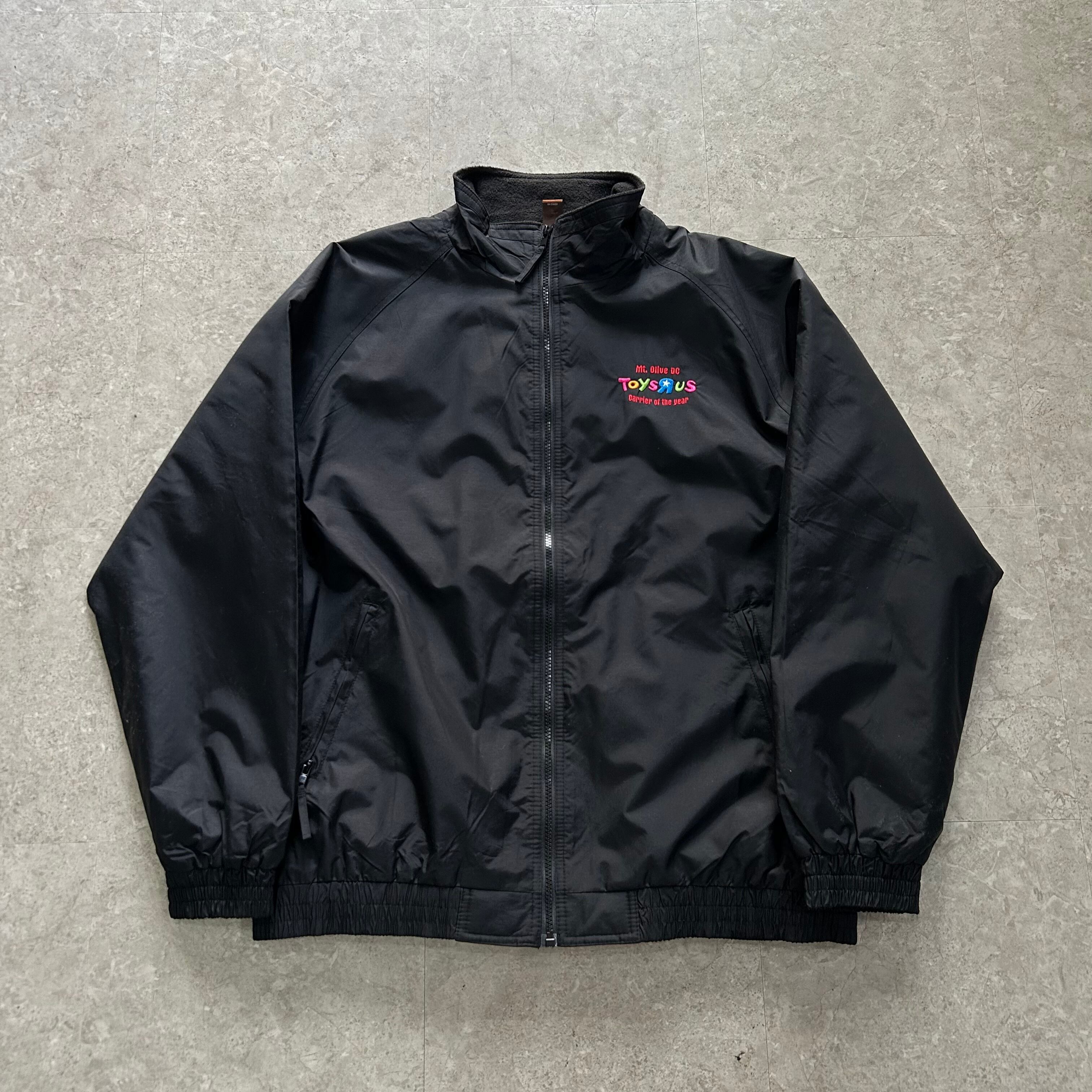 00s TOYSRUS logo nylon zip up jacket【仙台店】