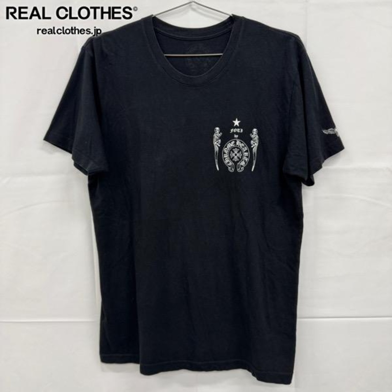 CHROME HEARTS /クロムハーツ FOTI/フォティ プリント半袖Tシャツ/L 