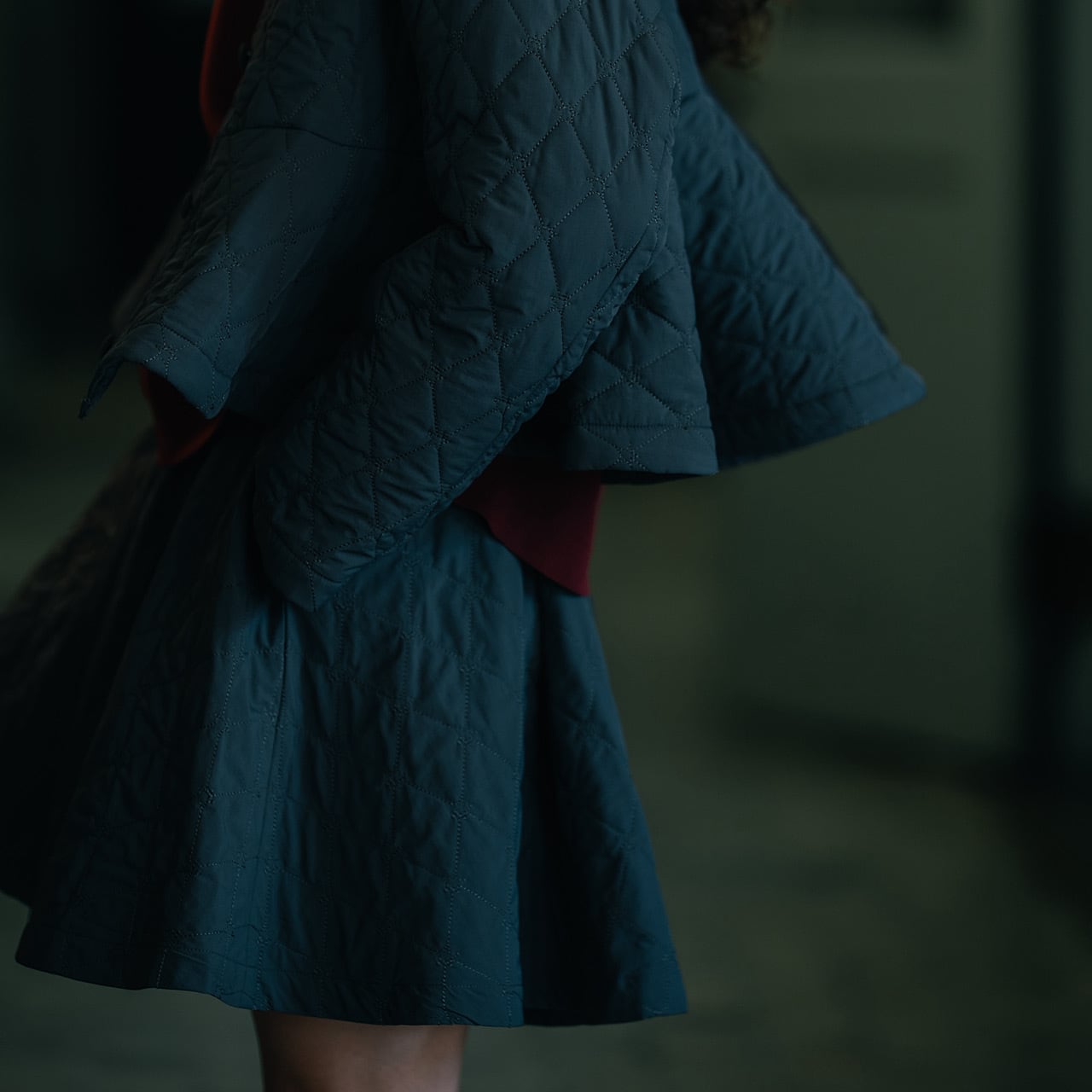 スターキルトジャケット(グレー) | LINKABLE