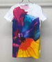 SS2011 JIL SANDER BY RAF SIMONS FLOWER  PRINTED T-SHIRT