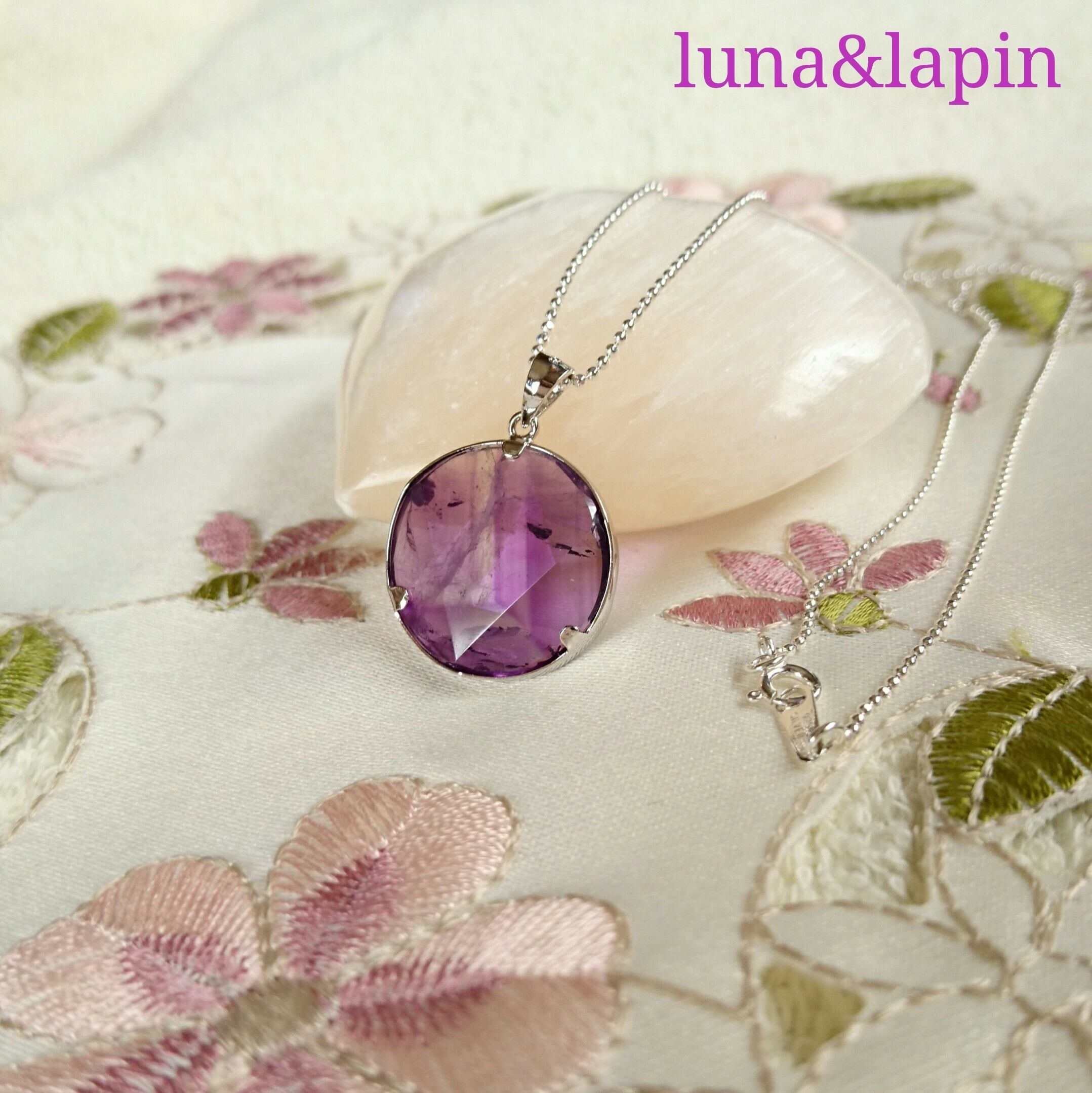 龍眼天珠とMIXルチルのブレスレット | luna&lapin