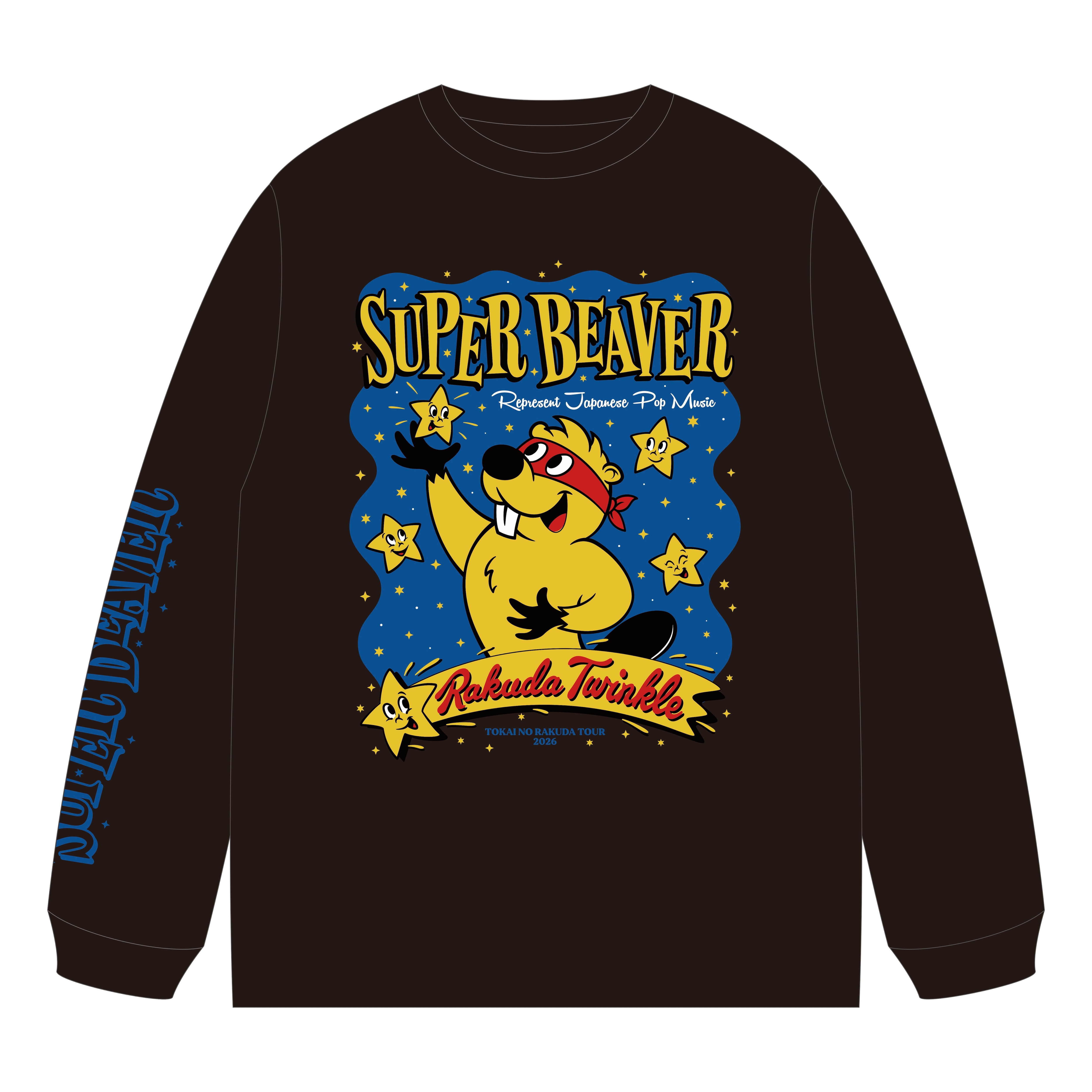 トゥインクルーツアーロン T | SUPER BEAVER OFFICIAL WEBSTORE