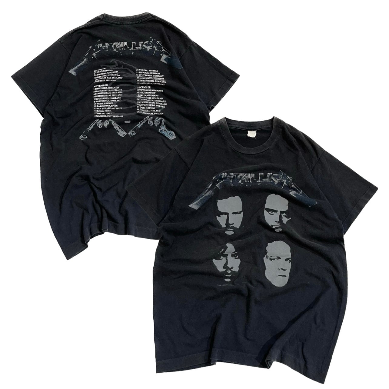 90年代 size:M程度【 METALLICA 】メタリカ バンドTシャツ バンT