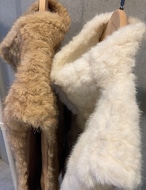 【新作5%OFF・3日間】High-neck Fur Vest_2colors