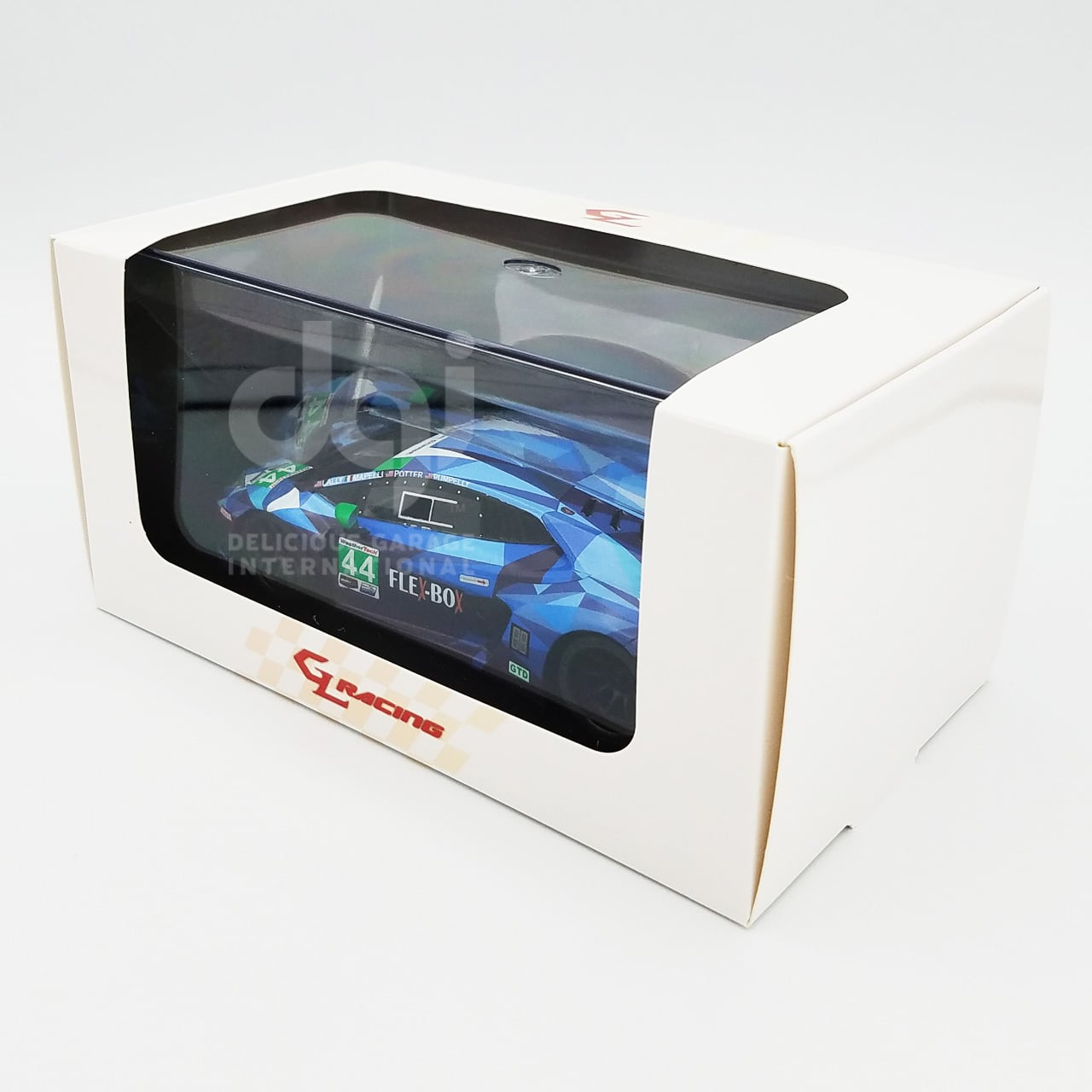GL-Racing lamborghini GT3 BLUE ボディ ミニッツ Mini-z ASC