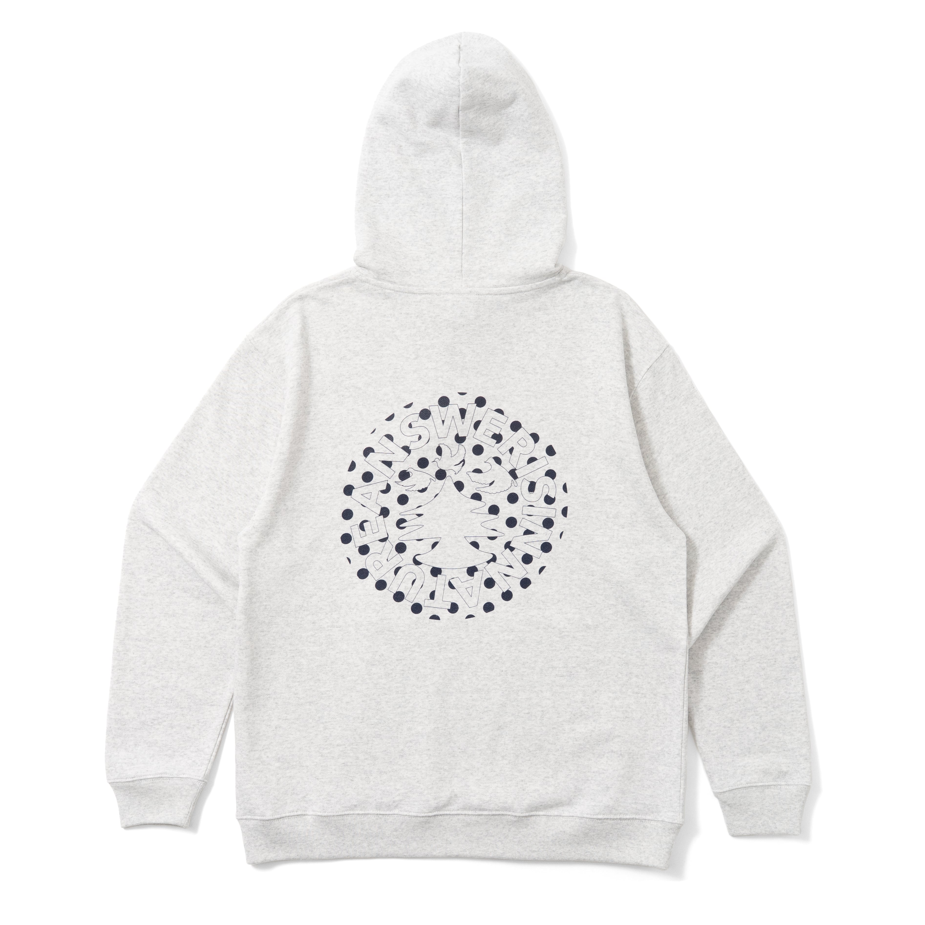 ディスプレイ】DOT LOGO HOODIE GRAY | What's up?
