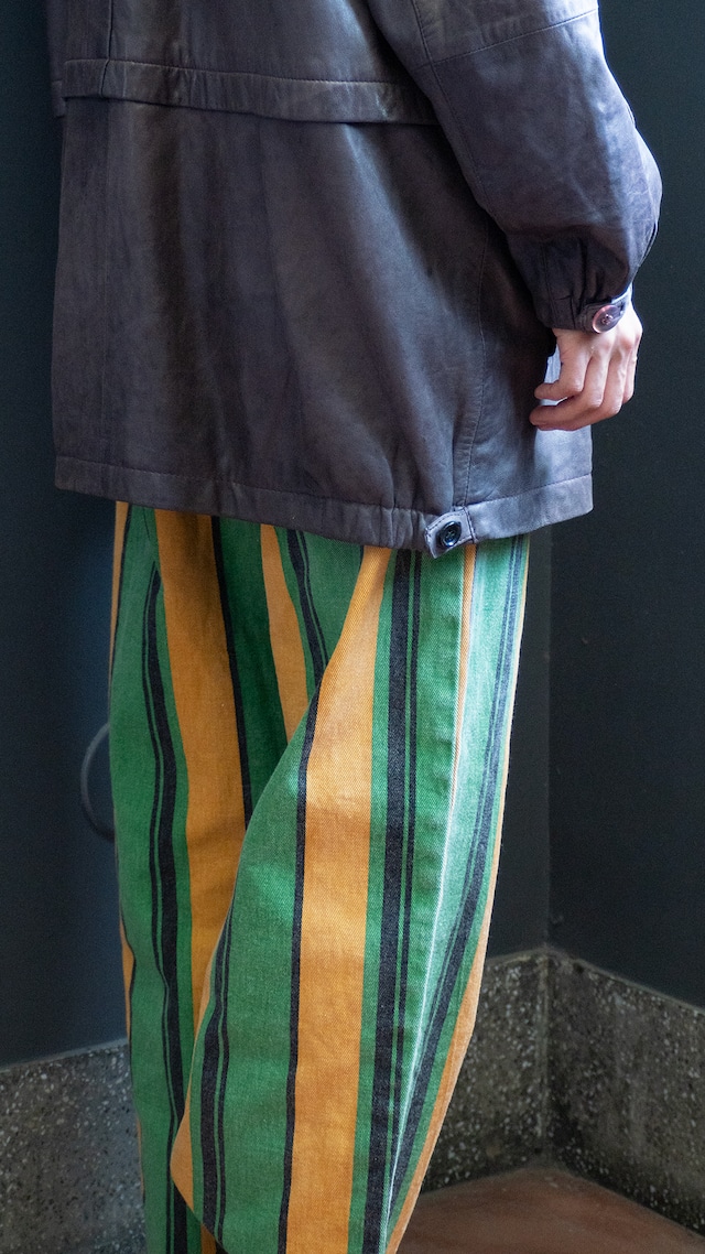 "Million X" 1990s City stripe pants