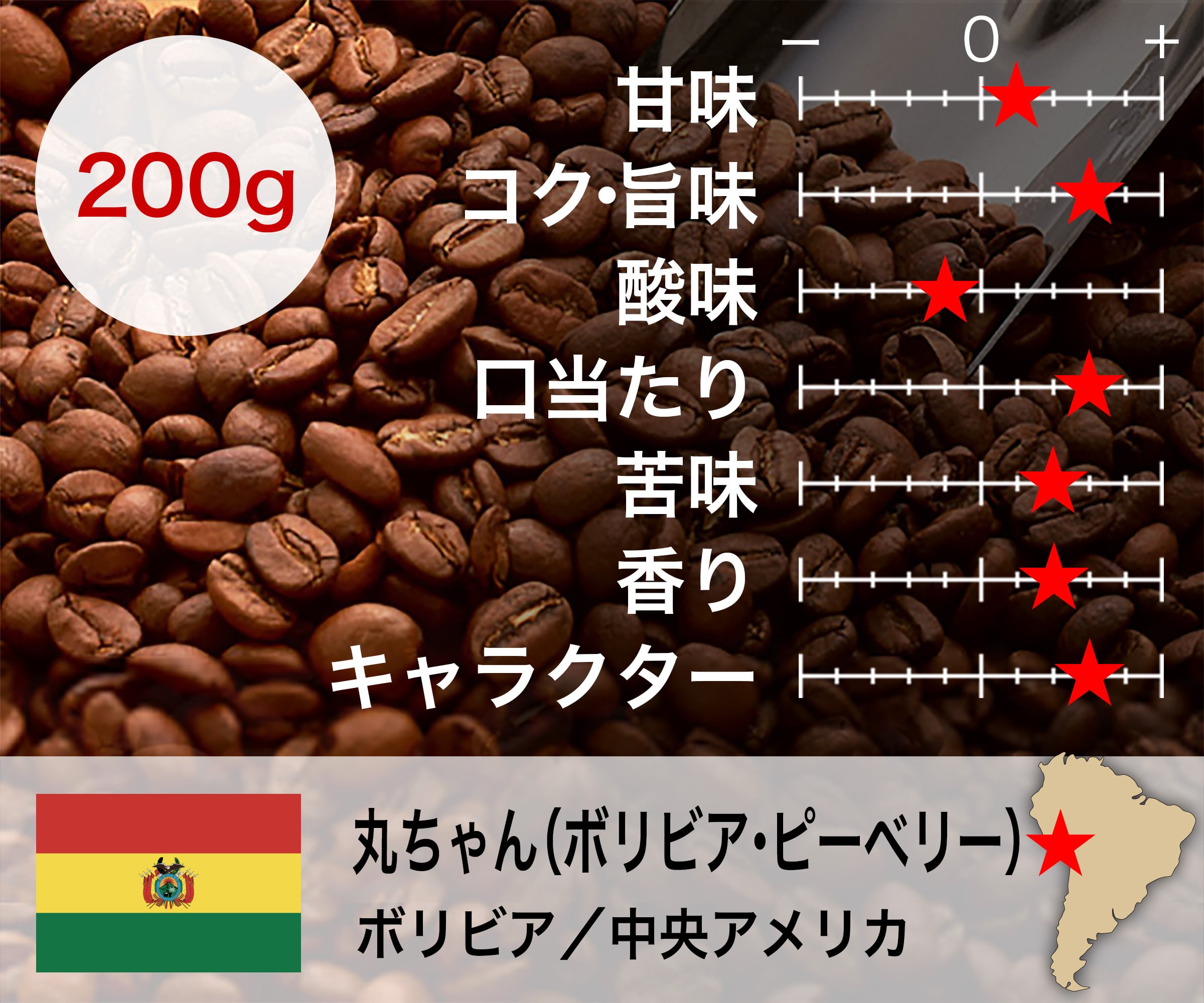 キリマンジャロ・ブルートップAA／コーヒー豆（200g） | マイスターズ