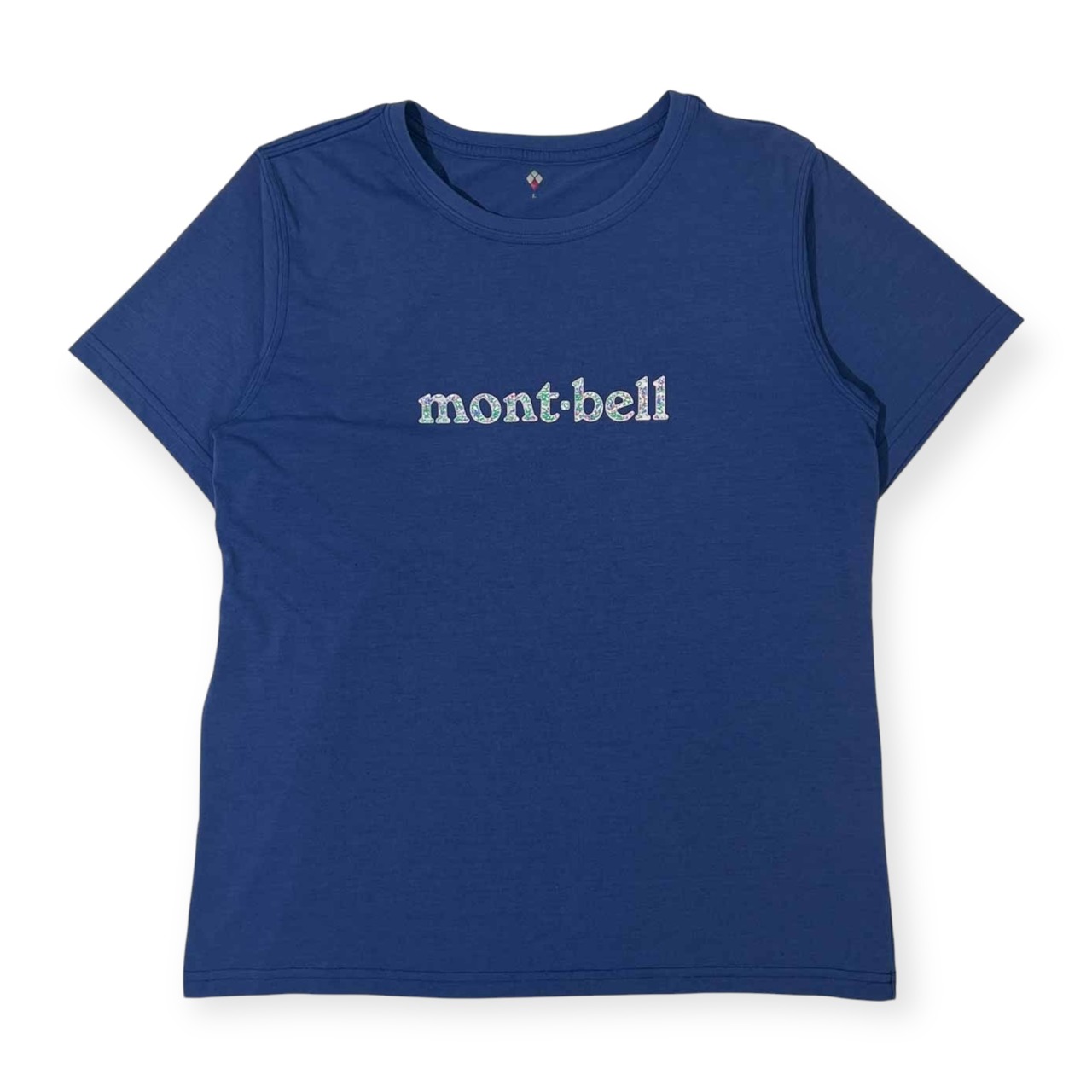 mont-bell モンベル 半袖 Tシャツ カットソー L/ブルー メンズ #1104860