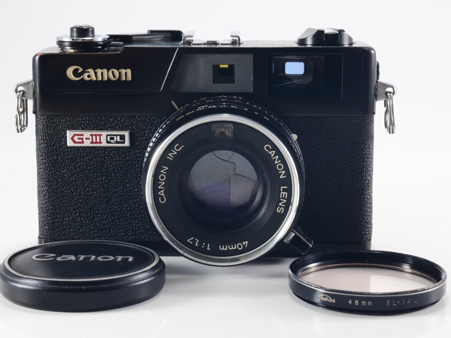 Canon Canonet QL17 GIII G3 ブラック / 40mm F1.7 レンジファインダー