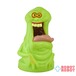ザ・リアル・ゴーストバスターズ グリーンゴースト スライマー バブルバスボトル トッパー ソフビフィギュア 1989 ※汚れ
